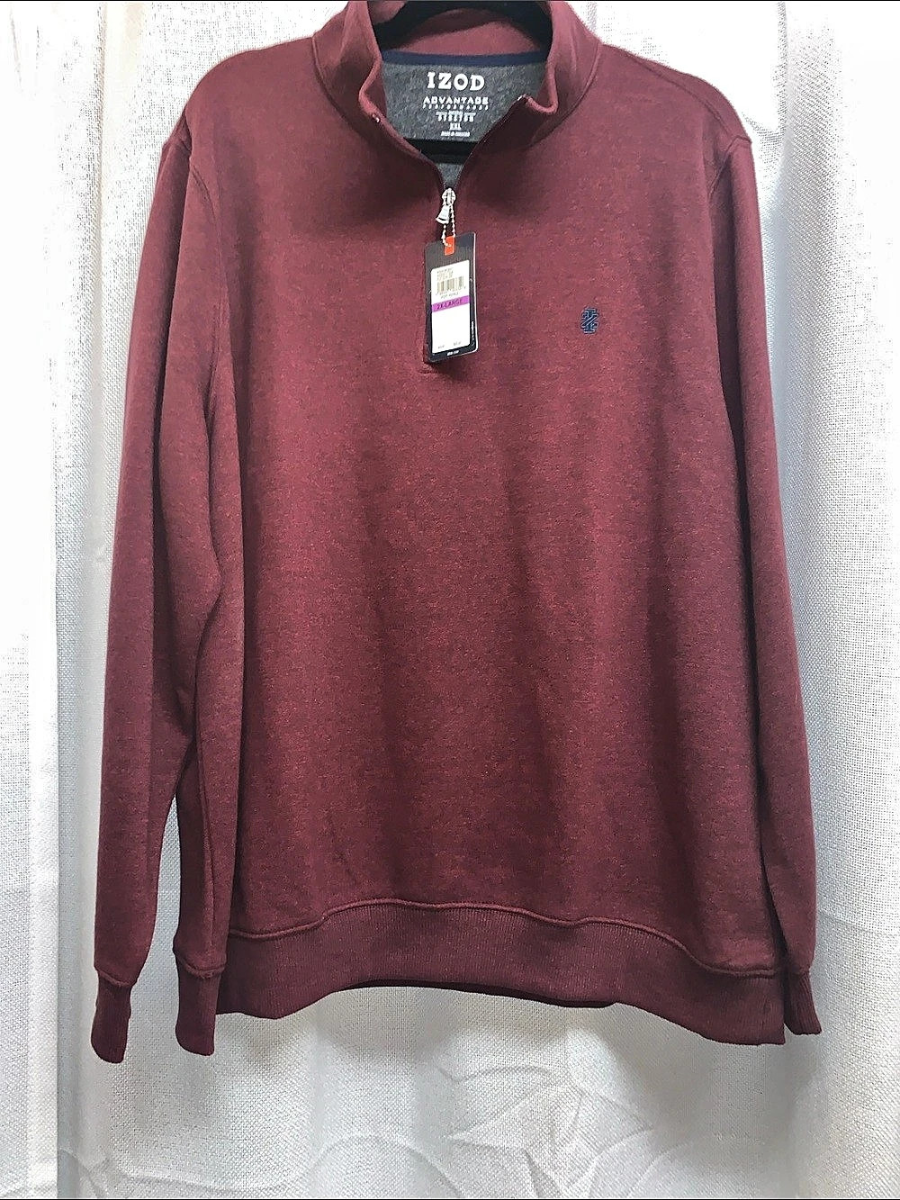 IZOD Advantage Performance Natural Stretch Fleece Quarter Zip Quarter Zip